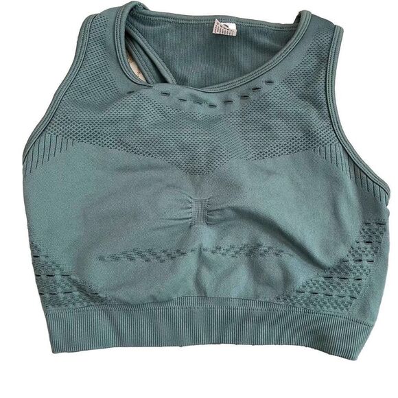 90 Degree by Reflex green sports bra size S - Picture 1 of 3